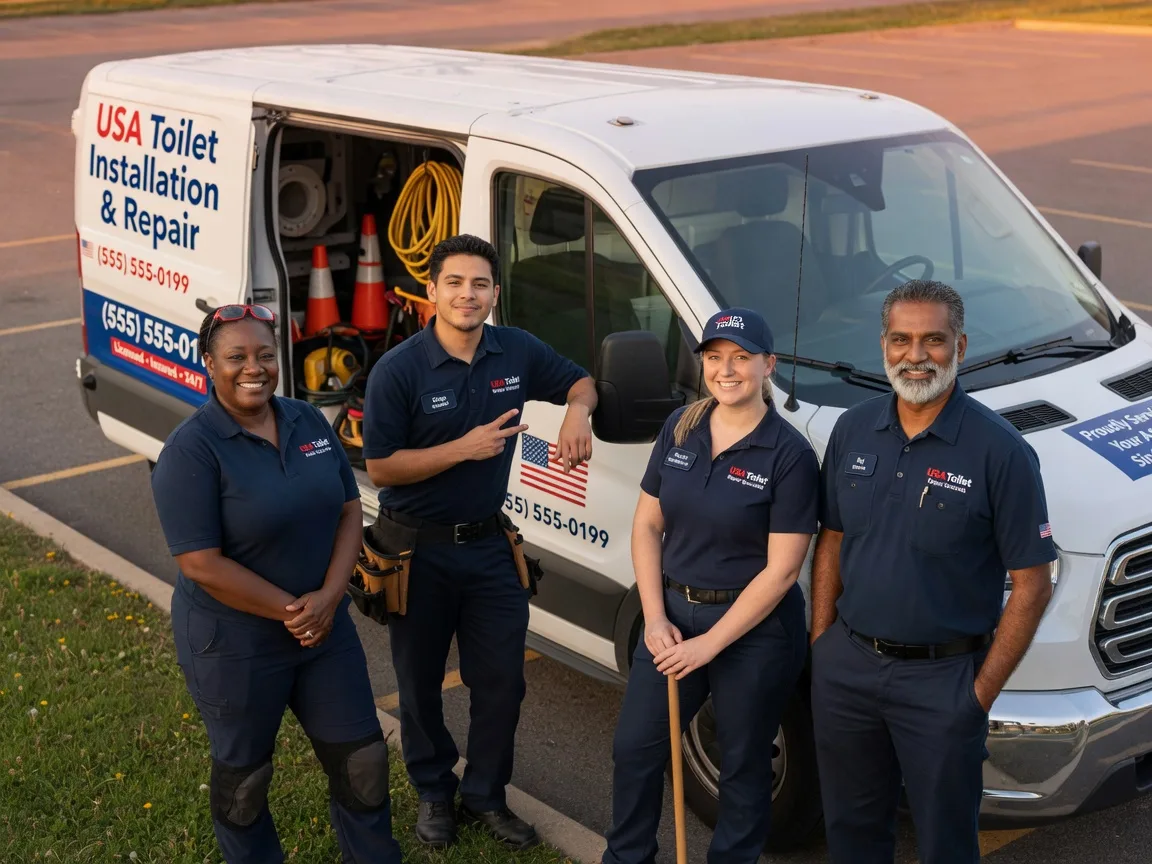 Toilet Installation company in New Point, IN